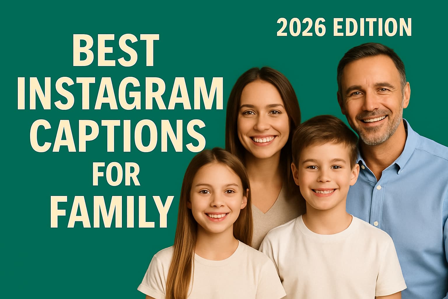 Best Instagram Captions for Family