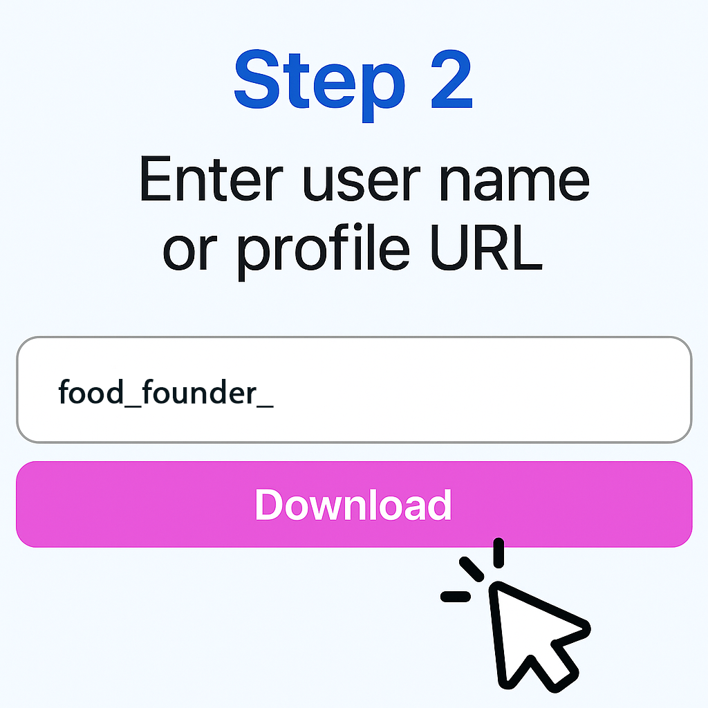 copy instagram profile link for highlight Instagram downloader
