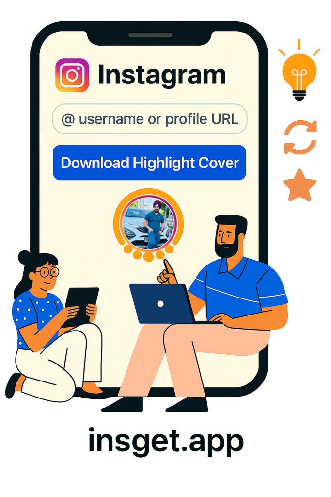 how work Instagram Highlight Cover Downloader