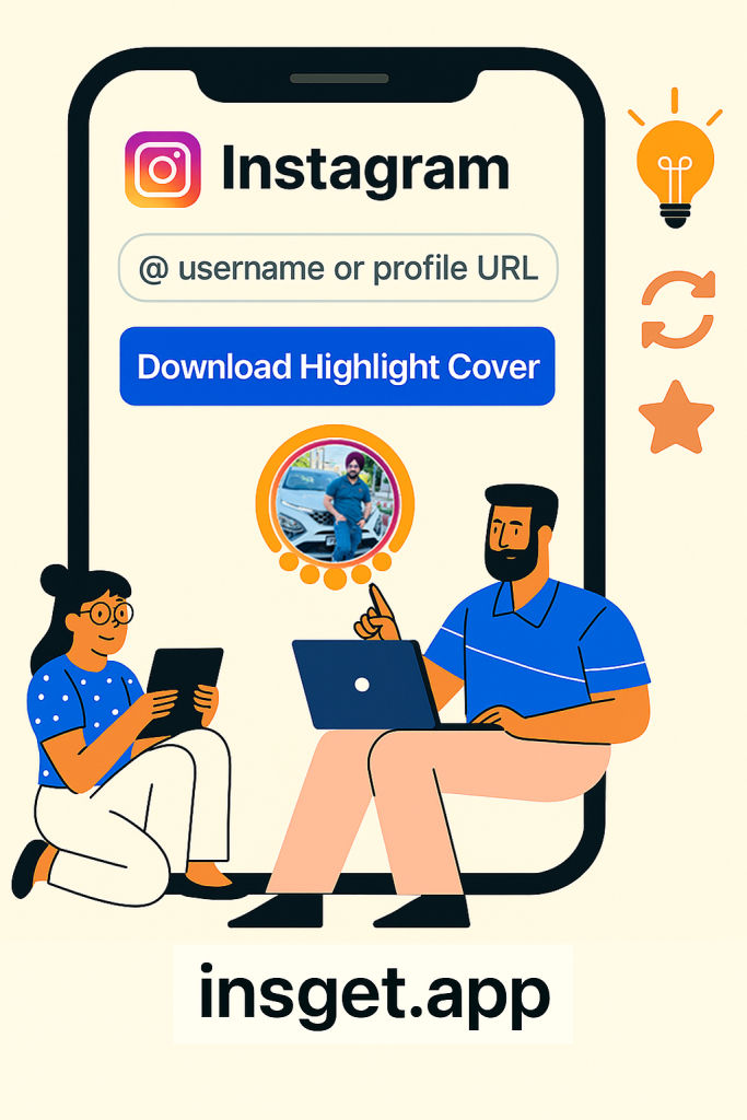 how work Instagram Highlight Cover Downloader