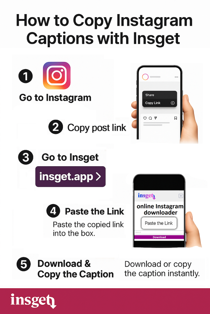 How to Copy Instagram Caption